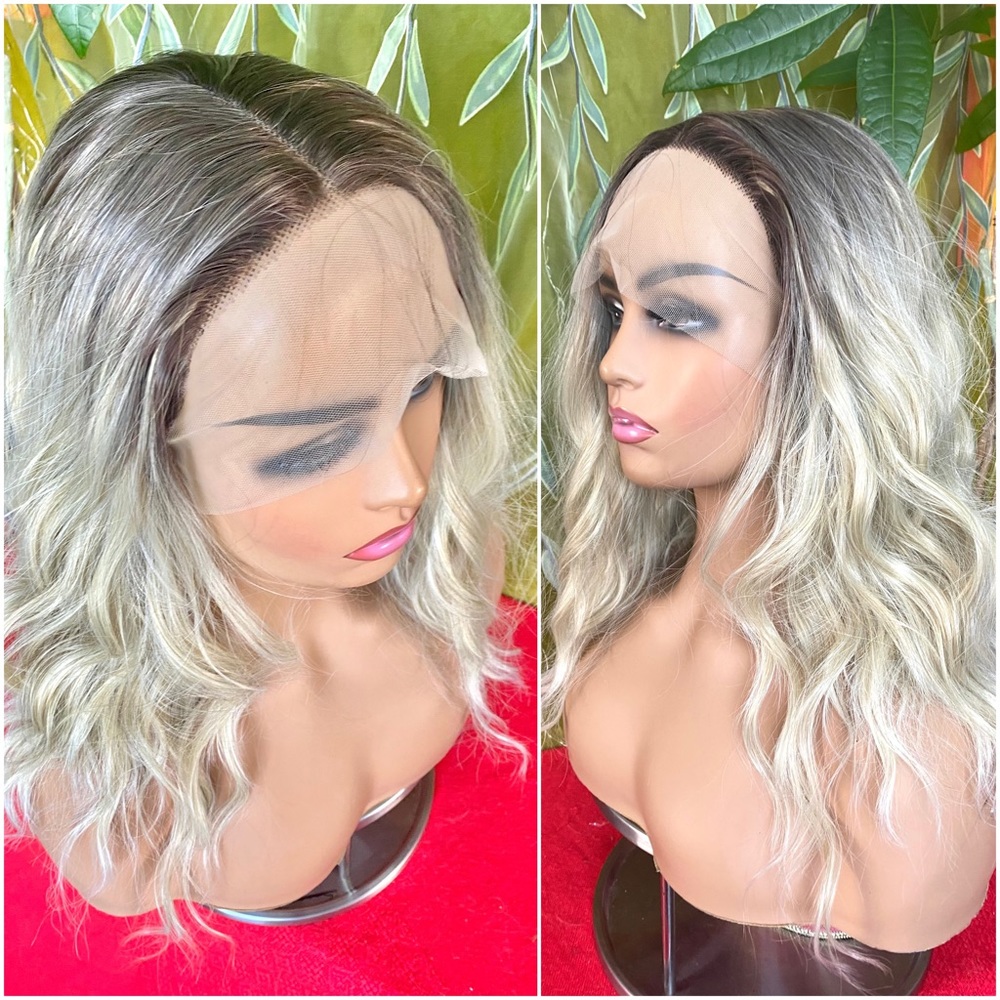 blonde ombré lace wig